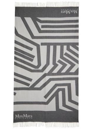 Max Mara Vivi Logo Beach Towel