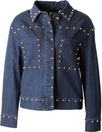 Lola Casademunt Bandai Jasje - Dames - Spijkeroverhemden - Blauw - S - Denim - Overhemden