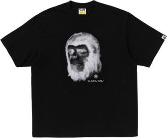 A Bathing Ape Pixel Comic Ape Head Relaxed Fit Tee Black 1K80-110-304-BLACK