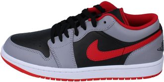 Nike Jordan Air 1 Low (Black/Fire Red/Cement Grey) UK Size 10.5