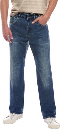 Blk Dnm Dark Vintage Blue Straight Jean
