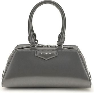 Givenchy Grijze Kalfslederen Bos Taurus Handtas