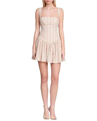 Avec Les Filles Flounce Skirt Romper Mini Dress