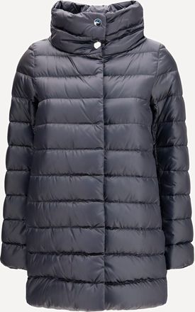 Herno Amelia A-Shape quilted nylon Puffer Jacket Female 40
