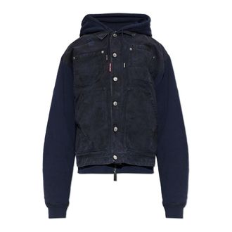 Dsquared2 Hombre, Chaquetas, Azul, Talla: 3XL