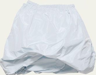 Prada Silk Taffeta Balloon Skirt