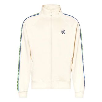 Dr&ocirc;le de Monsieur Hoodies & sweatvesten, Heren, Beige, M, Katoen, La Track Jacket Tresse