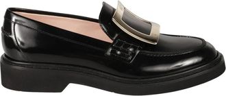 Roger Vivier Platte schoenen voor vrouwen - Dames - Loafers - Zwart - 36 EU - Schoenen