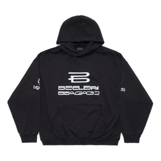 Balenciaga Ai Generated Hoodie Black White 767877TQVF99034