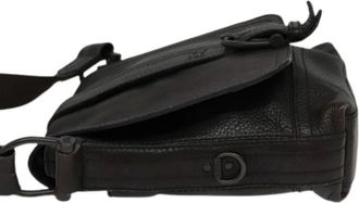 Burberry Pre-owned Cross Body Bags, male, Brown, Size: ONE SIZE Pre-owned Vintage Shoulder Bag