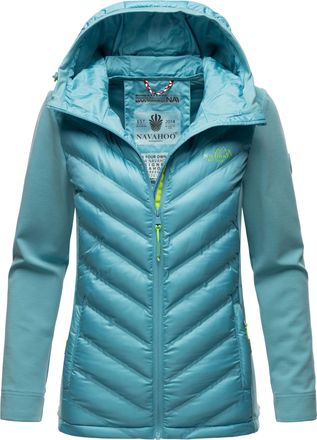 Navahoo Dames Gewatteerde Jas Nimm mich mit - Getailleerd, Stijlvol & Comfortabel met Capuchon