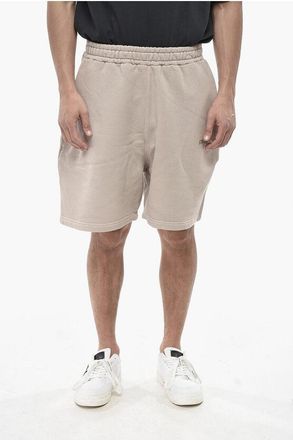 Cultura Brushed Cotton Shorts with Embroidered Logo size S