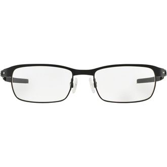 Oakley TinCup 52mm Rectangular Optical Glasses in Graphite at Nordstrom