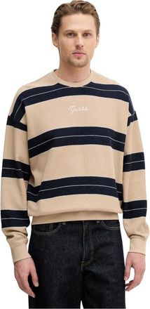 Guess Heren, Truien, Bruin, Maat: XL Katoen