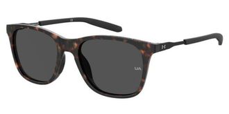 Under Armour UA GAMUT Polarized 086/IR Mens Sunglasses Tortoiseshell Size 54