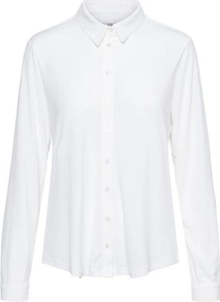 &Co Woman Travel Blouse - Dames - Overhemden - Wit - XL - Polyester - Overhemden