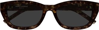 Saint Laurent Sunglasses Sl M153 002 Dark Brown/Grey Women