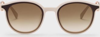 Charles & Keith Ciara Heart-Motif Sunglasses