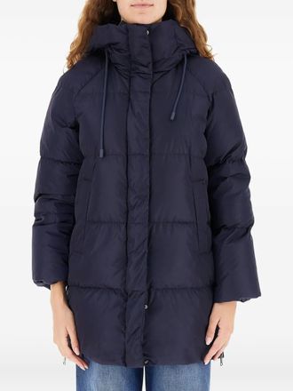 Max Mara hooded puffer jacket - Blue