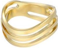 Adornia 18K Gold Plated Cutout Band Ring at Nordstrom Rack, Size 7