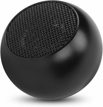 OEM Altavoz Bluetooth Inal&aacute;mbrico Peque&ntilde;o De Metal, Graves Potentes, Port&aacute;til Para Caminar, Andar En Bicicleta Y Para El Hogar (negro)
