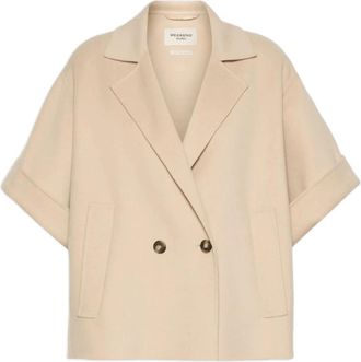 Max Mara Wkdneo Blazer - Dames - Blazers - Bruin - 2XS - Jassen