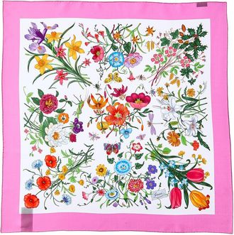 Gucci Printed Silk Scarf