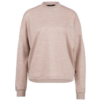 Stoic MerinoTerry250 BaraSt. Pullover Merinopullover f&uuml;r Damen | rosa