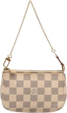Louis Vuitton Pre-owned Mini Bags, female, White, Size: ONE SIZE Pre-owned Mini Pochette Accessoires