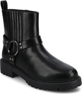Journee Collection Kalistah Lug Sole Boot in Black at Nordstrom Rack, Size 7.5