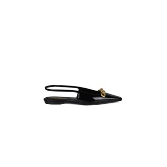 Saint Laurent Dames, Schoenen, Zwart, Maat: 35 EU Leer