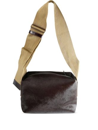 Uma Wang small leather shoulder bag - women - Leather - One Size - Brown