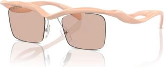 Prada Sole Schoenen - unisex - Zonnebrillen - Roze - 47 MM - Accessoires
