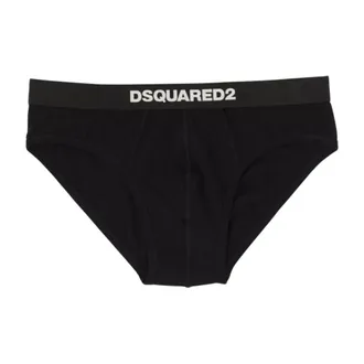 Dsquared2 Logo Slip - male - Dsquared2 - Underpants - Black - S - Underwear