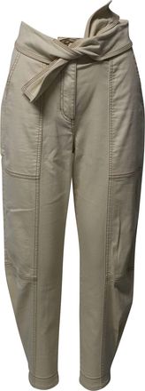 Ulla Johnson Storm Jeans in Cream Cotton