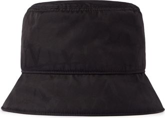 Valentino Garavani Toile Iconographe reversible bucket hat - men - Polyamide/Polyester/Metal - 59 - Black