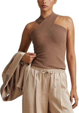 Reiss Darla Cross Front Vest