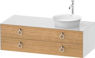 Duravit Duravit - Tulip Blanco, Mueble De Ba&ntilde;o Colgado En La Pared, Ancho
