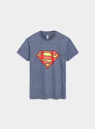 Le 31 Mens Superman heather T-shirt