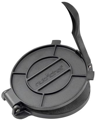 Nutrichef Cast Iron Tortilla Press