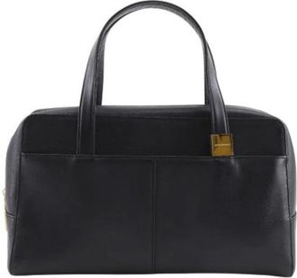 Burberry Pre-owned Handbags, female, Black, Size: ONE SIZE Pre-owned Vintage Handbag