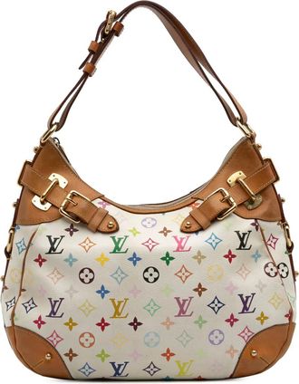 Louis Vuitton Borsa passepartout Greta con monogramma multicolore 2010 - Bianco
