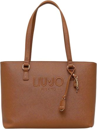 Liu Jo Tote Bags, female, Beige, Size: ONE SIZE ECS L Tote