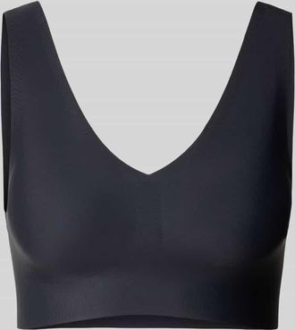 Dorina Bralette mit V-Ausschnitt und elastischem Bund in Black, Größe XL