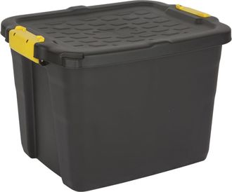 Practo Home Caja De Almacenaje Negro 42 L Practo Home
