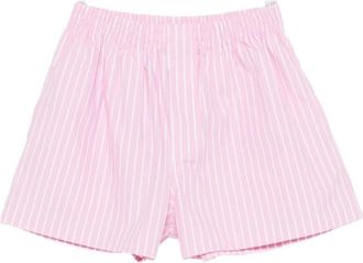 Balenciaga Short Shorts - Dames - Bermuda - Roze - S - Nylon - Korte Broeken
