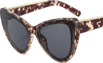 Generic Fashion Large-Frame Cat-Eye Men and For Women Sunglasses Outdoor Beach Shade Decorative Sunglasses (Color : B, Size : Medium) 2026