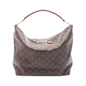 Louis Vuitton Pre-owned Shoulder Bags, female, Brown, Size: ONE SIZE Pre-owned Sully MM Shoulder Bag