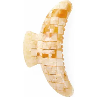 Machete Jewelry Jumbo Heirloom Claw in Sea Shell Checker at Nordstrom