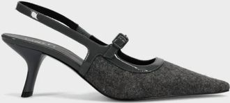 Vaneli Womens Payge Slingback Pump In Gray